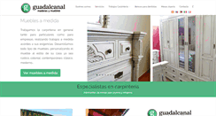 Desktop Screenshot of maderasymuebles.com